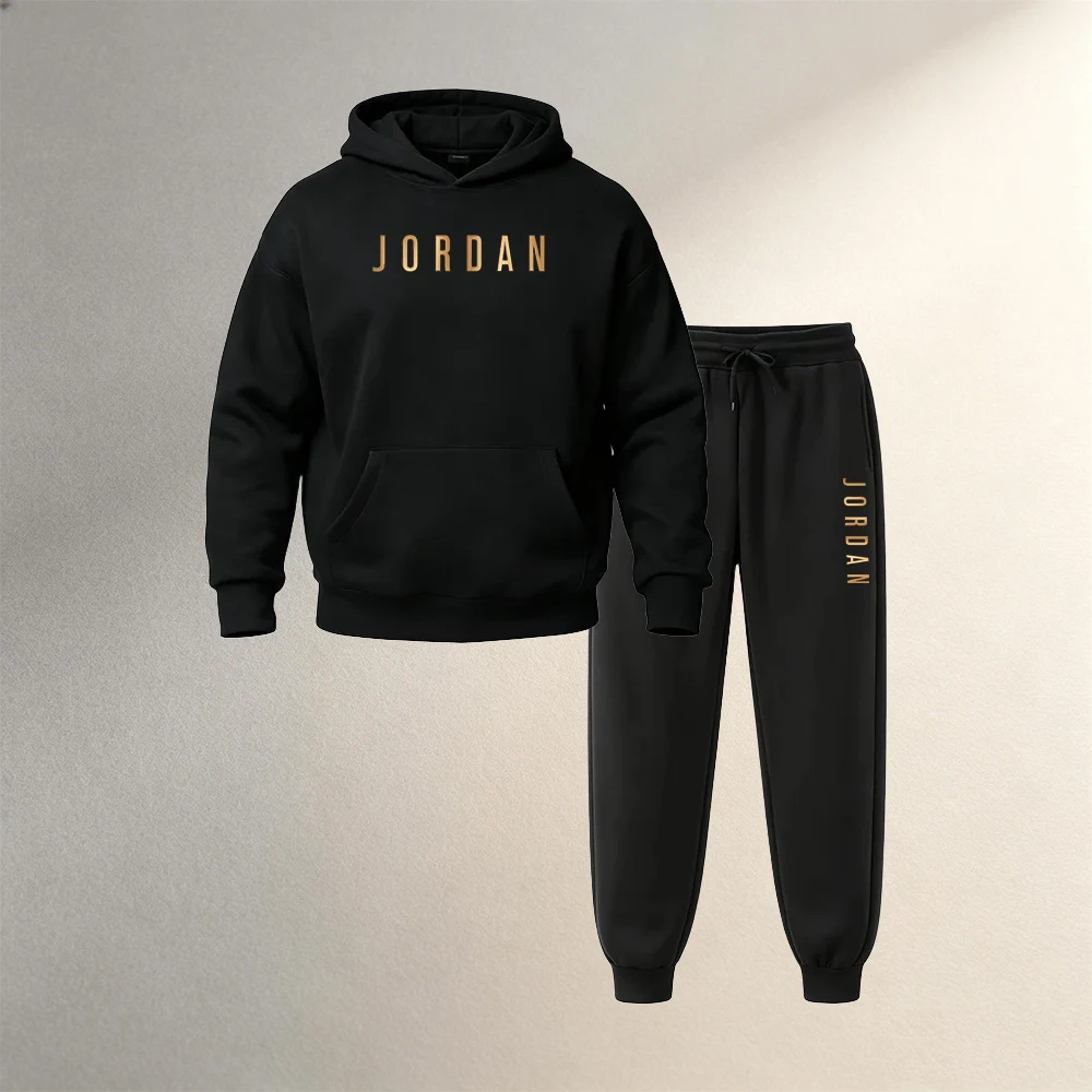 Winter Clothing Pants - Herenkleding 2-delige Pullover Hoodies Herfst Winter