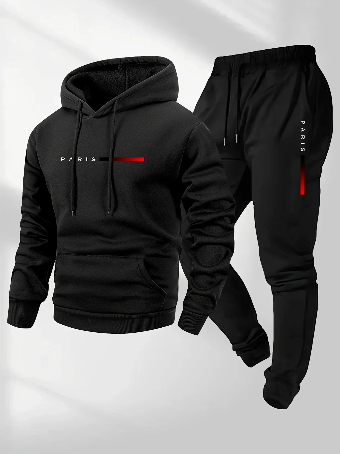 Winter Clothing Pants - PARIS Sweatshirtpak met opdruk voor heren,