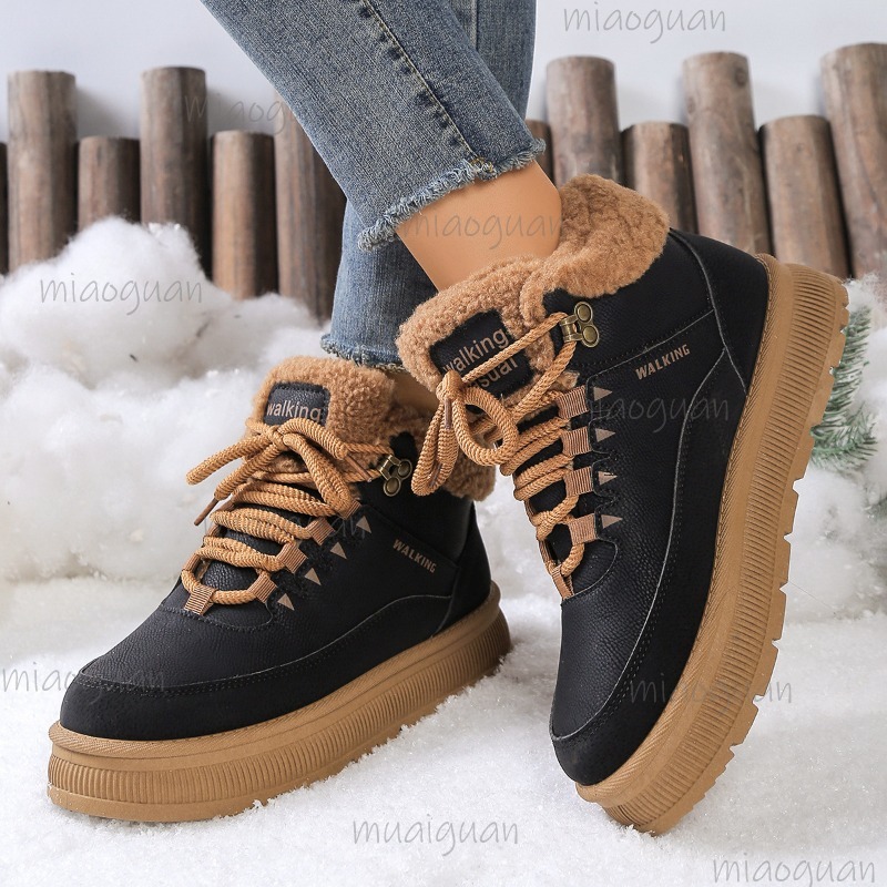 Snow Boot Fur Lined - Plus Size 36-41 Winter Snowboots voor