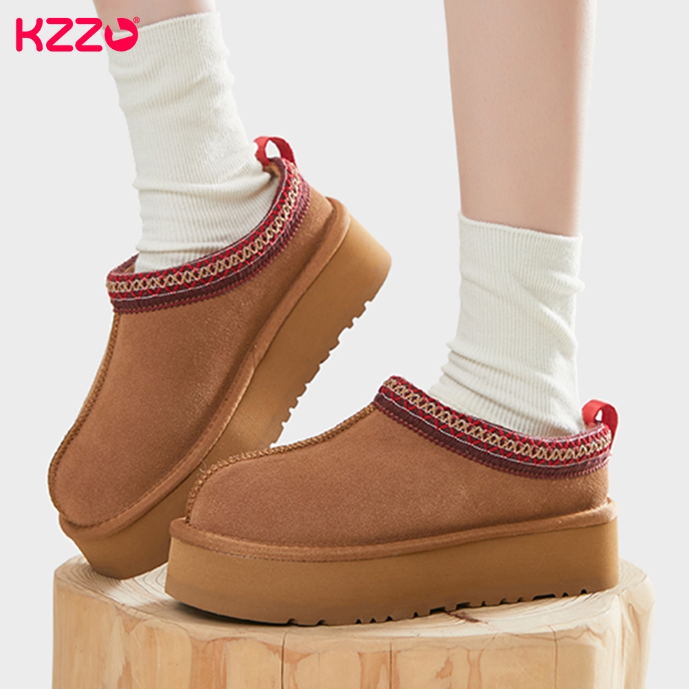 Snow Boot Fur Lined - Kzzo Nieuw Aankomen Vrouwen Ultra Mini