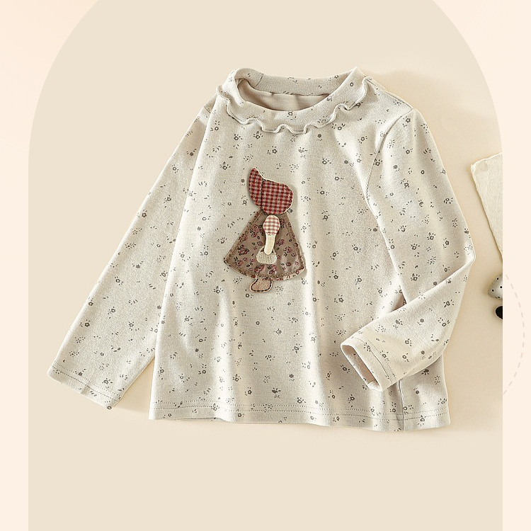 Winter Clothing Label - Meisjes T-shirt 2026 Herfst en Winter