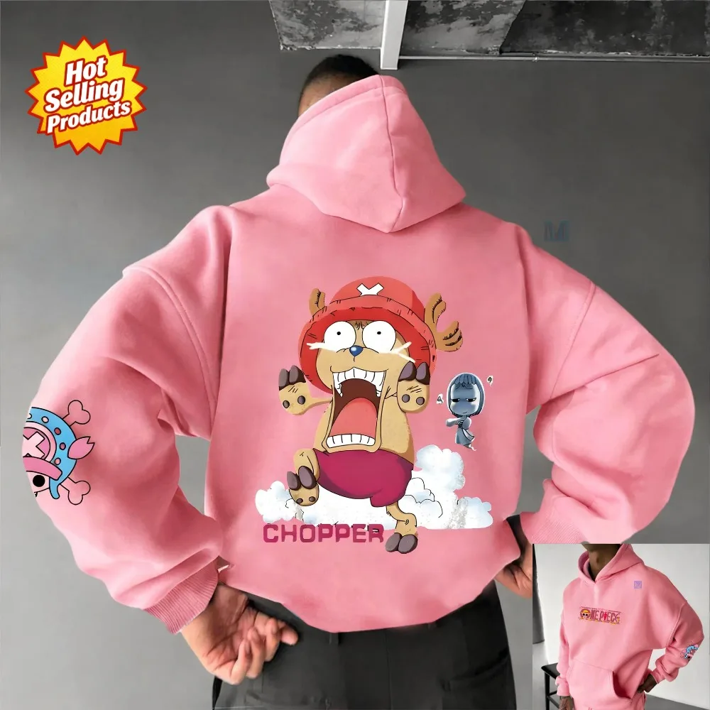 Winter Clothing Japan - Eendelige hoodie Tony Tony Chopper nieuw