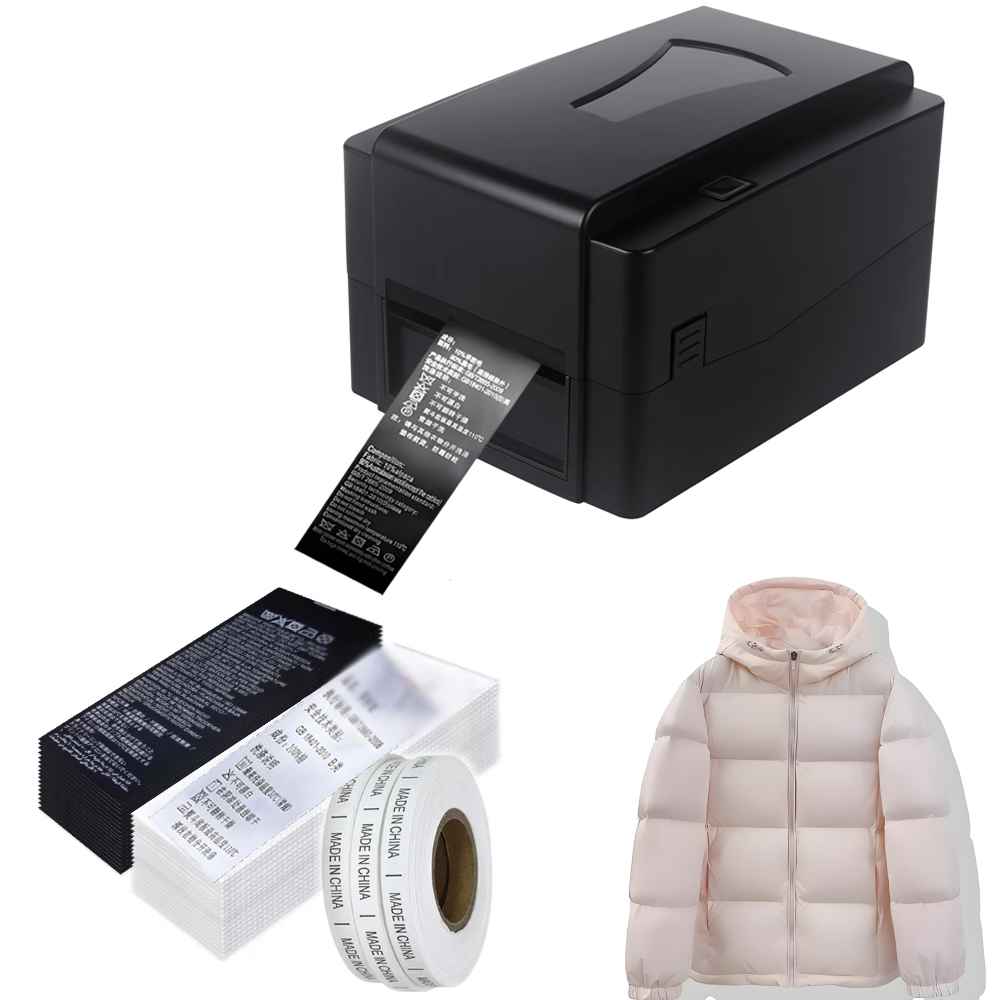 Winter Clothing Label - Labelprinter lintmachine thermische transfer print kledingprinter