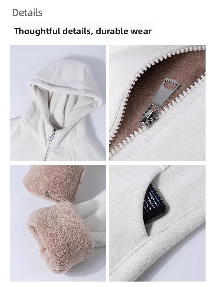 Dikker fleece damesjack, lamsv - Fleece Hoodie Lined recensie en prijs