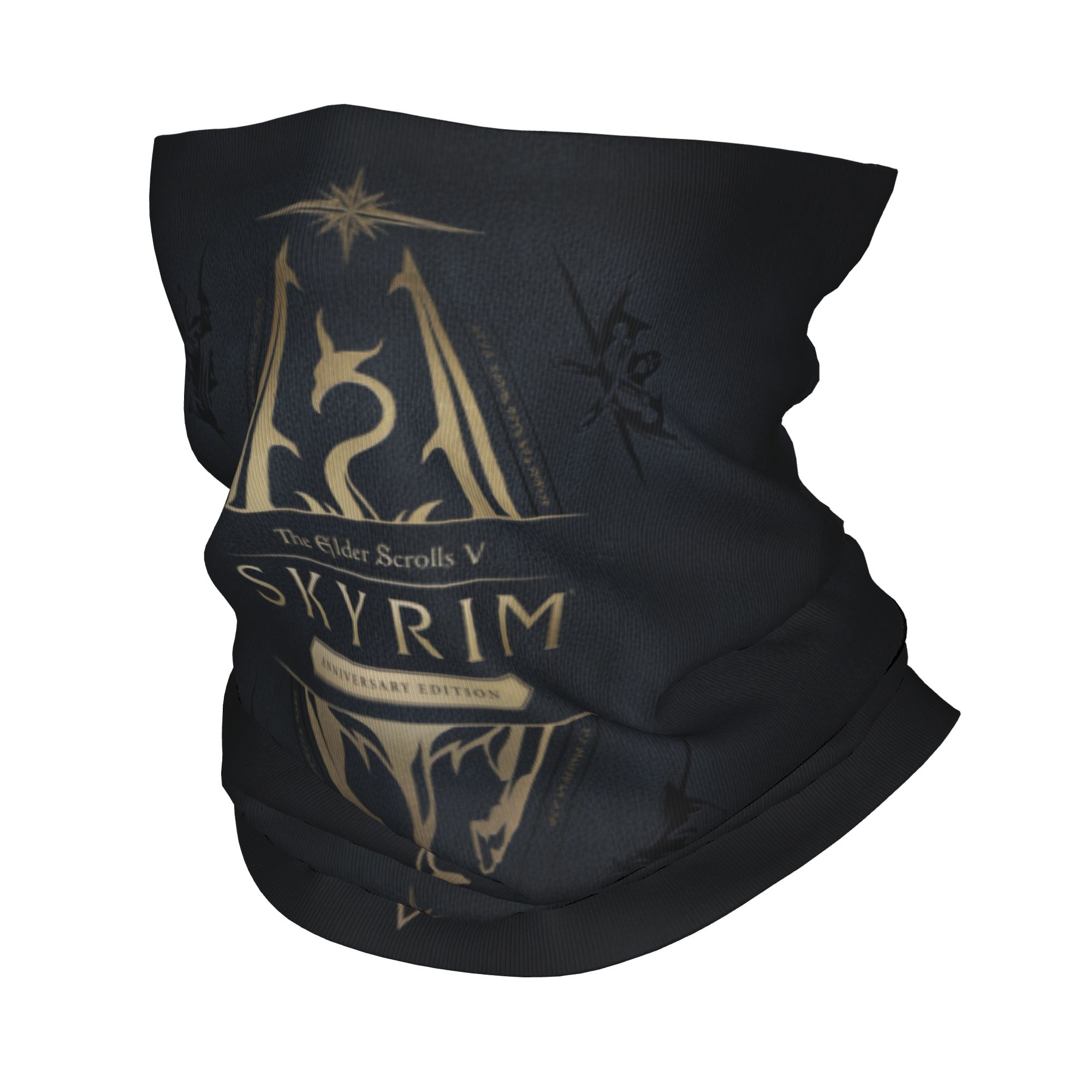 Aangepaste Skyrim Logo Bandana - Neck Gaiter Fleece recensie en prijs