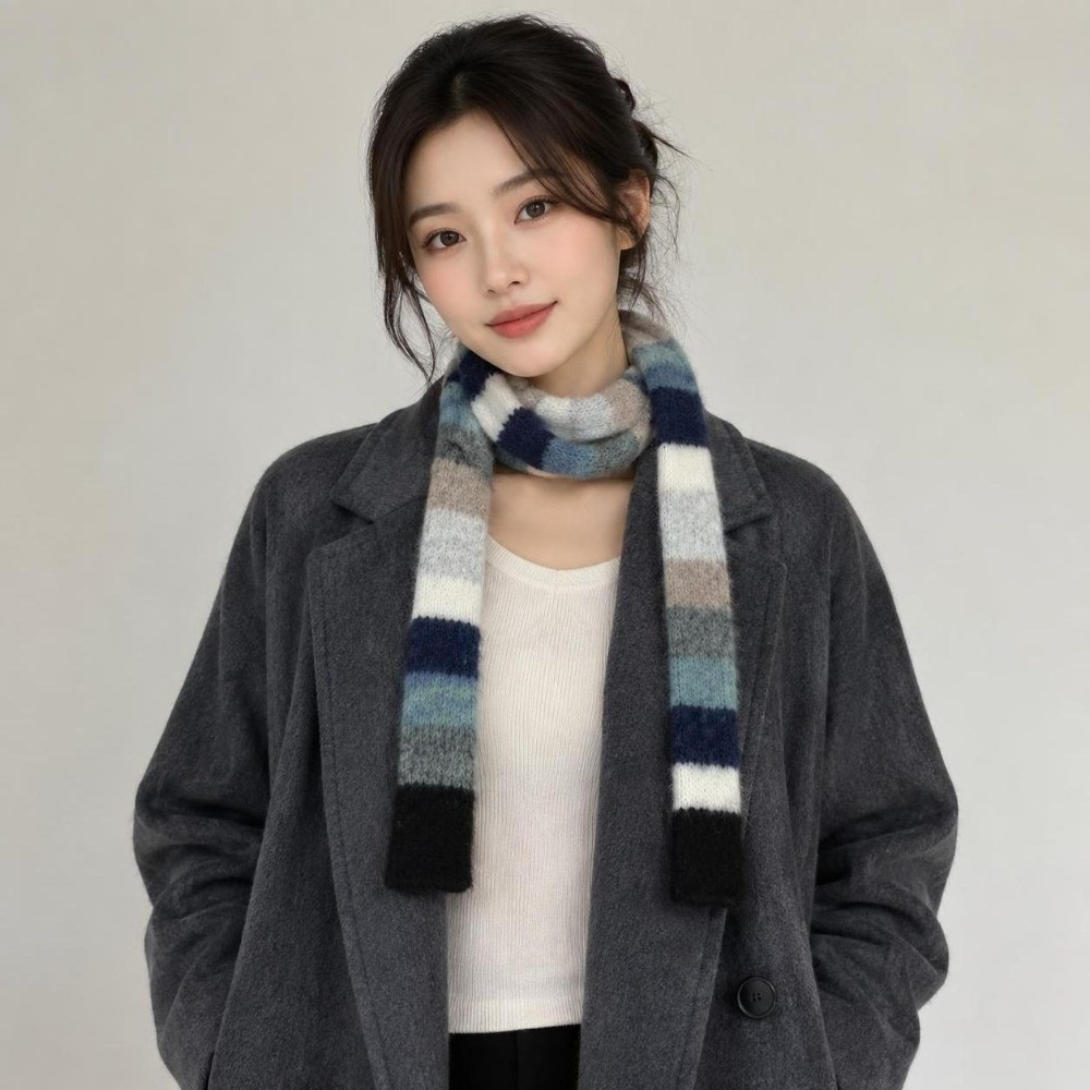 Y2K-stijl gestreepte gebreide  - Winter Clothing Looks recensie en prijs