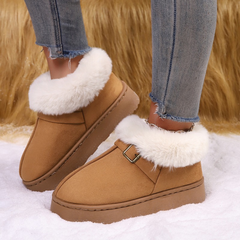 Dikke Zool Sneeuwlaarzen Dames - Snow Boot Fur Lined recensie en prijs
