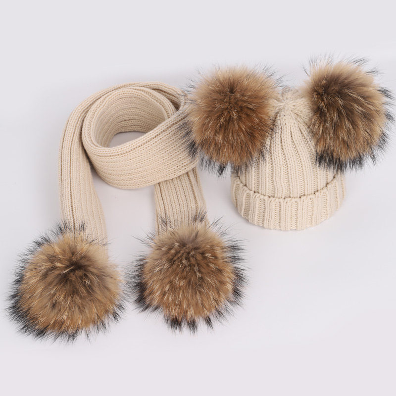 Echte Wasbeer Bont Ballen Kind - Winter Clothing For Boys recensie en prijs
