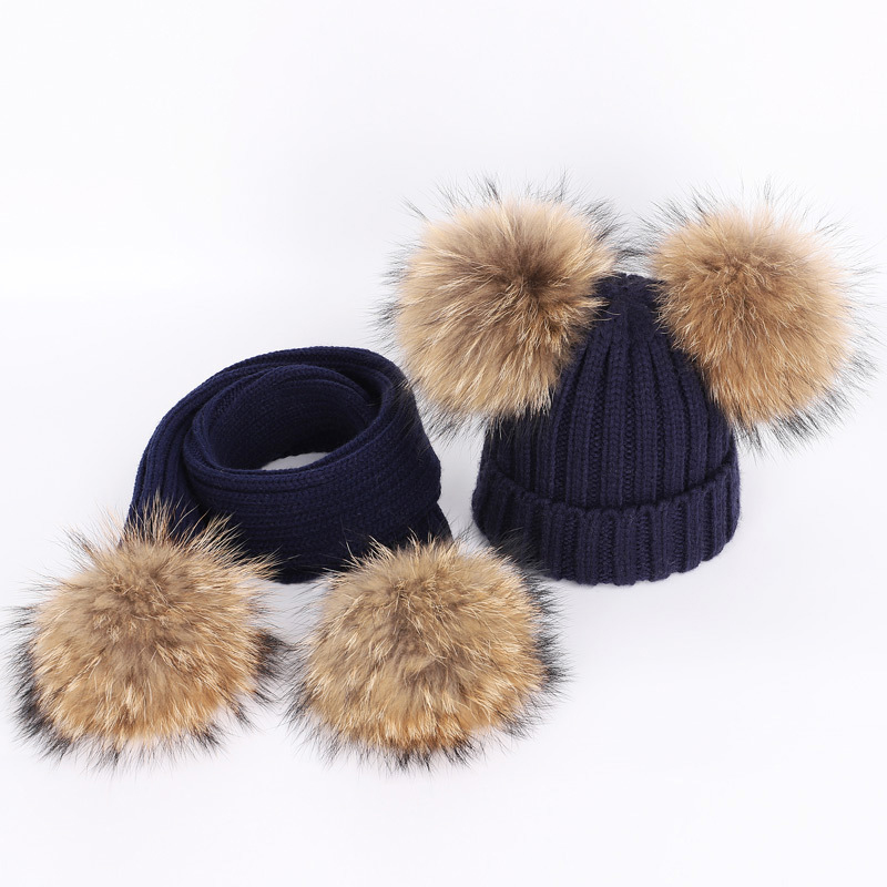 Echte Wasbeer Bont Ballen Kind - Winter Clothing For Boys recensie en prijs