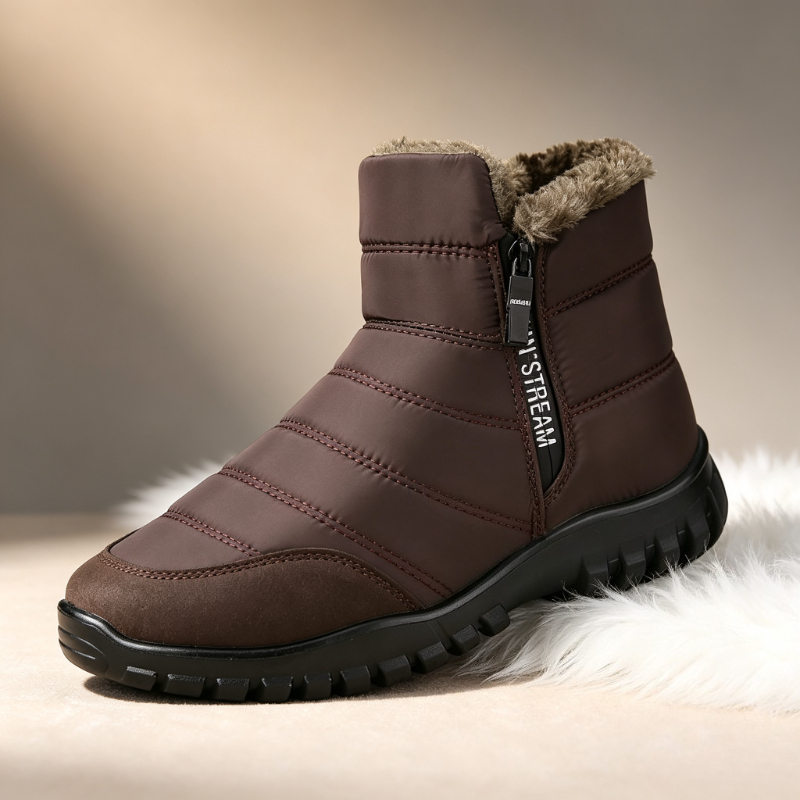 Heren winterlaarzen met zijrit - Snow Boot Fur Lined recensie en prijs