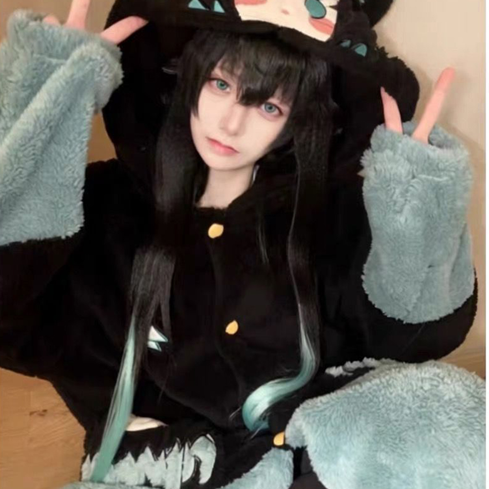 2 Stuks Demon Slayer Tokitou M - Fleece Hoodie Lined recensie en prijs