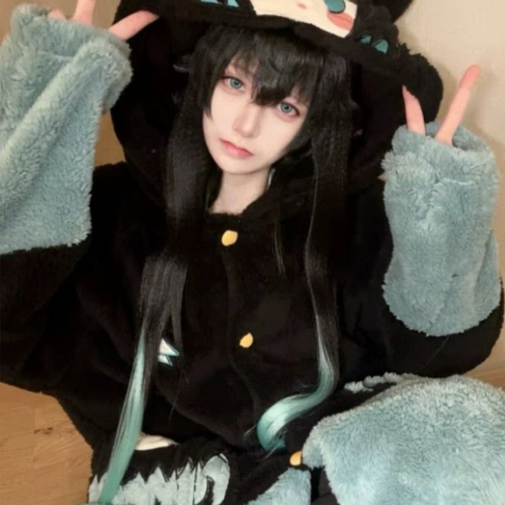 2 Stuks Demon Slayer Tokitou M - Fleece Hoodie Lined recensie en prijs