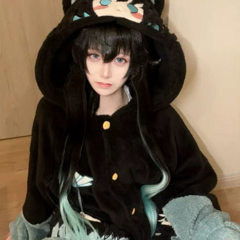 2 Stuks Demon Slayer Tokitou M - Fleece Hoodie Lined recensie en prijs