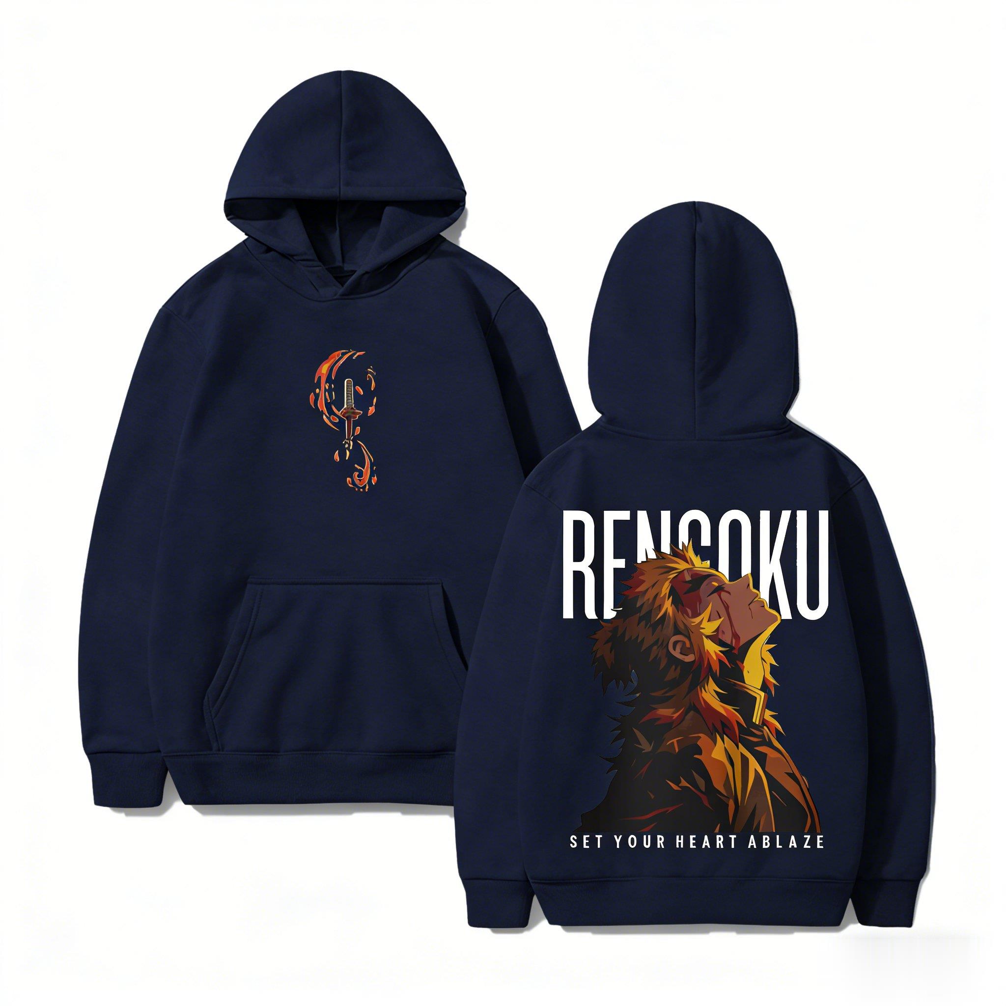 Demon Slayer Rengoku Hoodie An - Winter Clothing Japan recensie en prijs