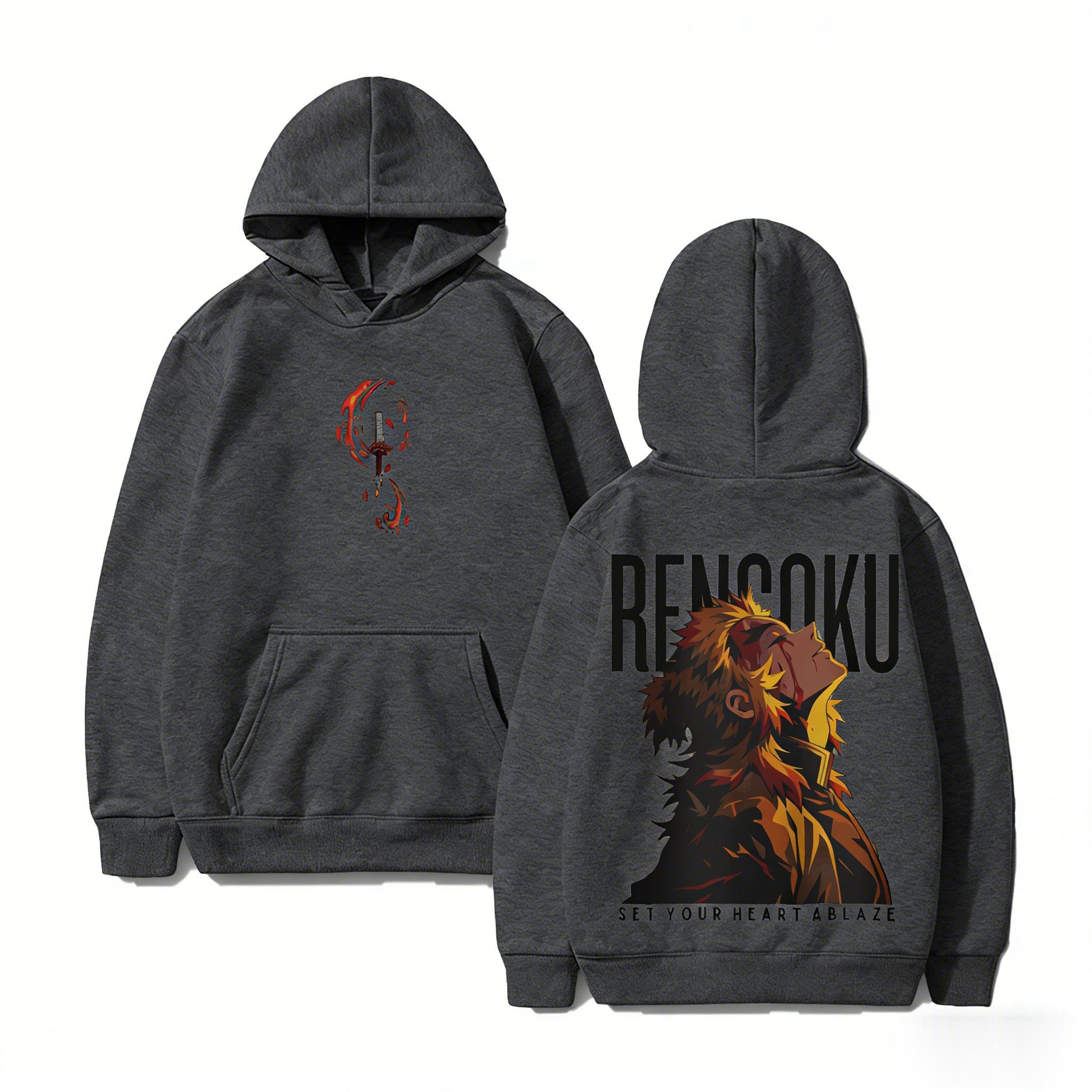Demon Slayer Rengoku Hoodie An - Winter Clothing Japan recensie en prijs