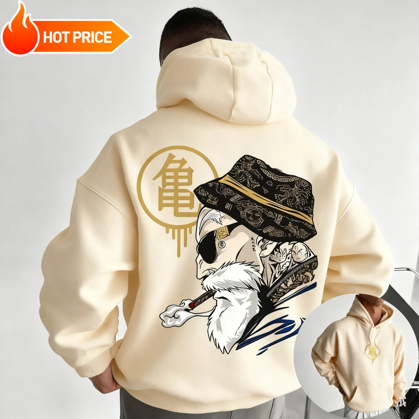 Master Roshi Dragon Ball Saiya - Winter Clothing Japan recensie en prijs