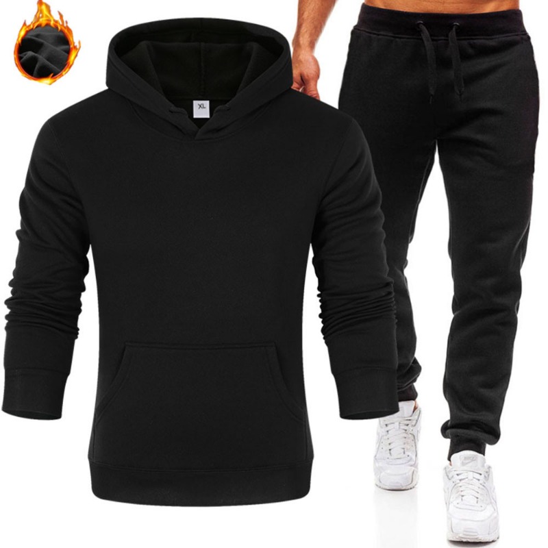 Herensweatsuit met fleecevoeri - Fleece Hoodie Lined recensie en prijs