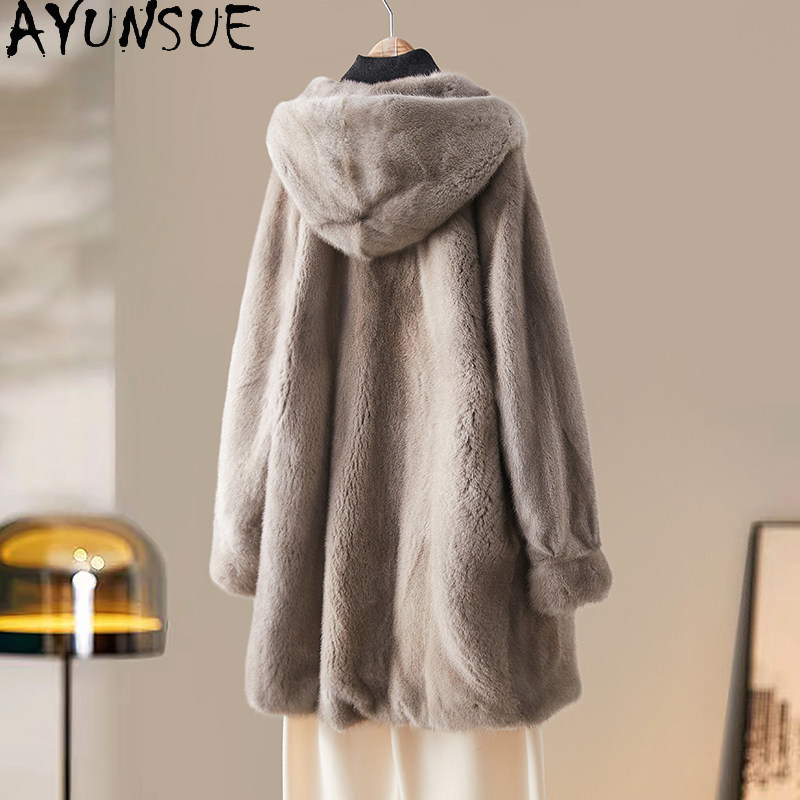 AYUSNUE Luxe Natuurlijke Mink  - Winter Clothing Label recensie en prijs