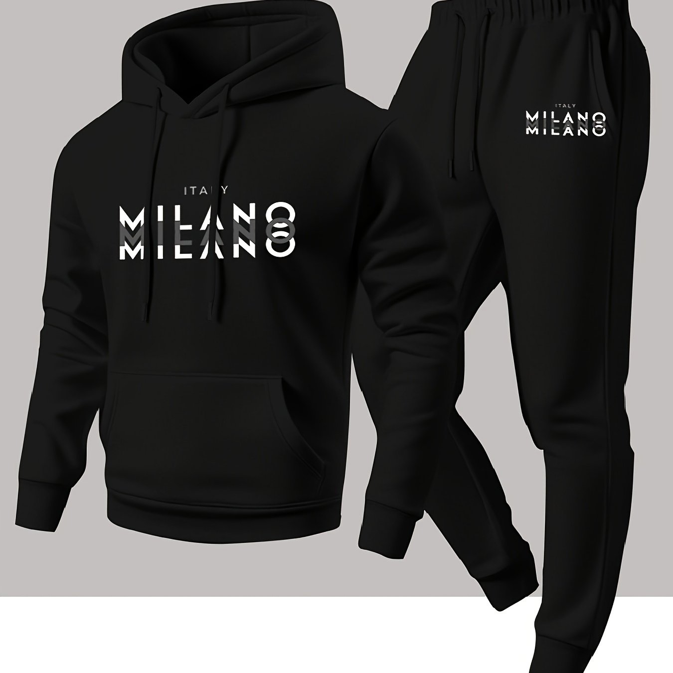 Trendy Italiaans Milanese lett - Fleece Hoodie Lined recensie en prijs