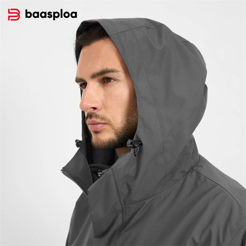 Baasploa Nieuwe Mannen Jas Out - Fleece Hoodie Lined recensie en prijs