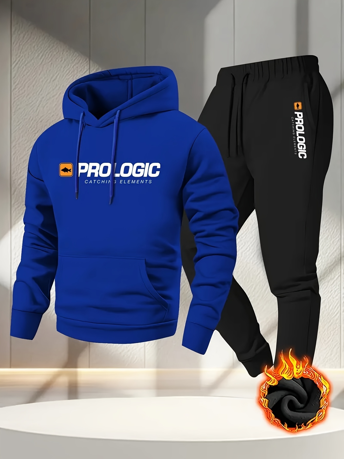 Heren hoodie met print, fleece - Fleece Hoodie Lined recensie en prijs