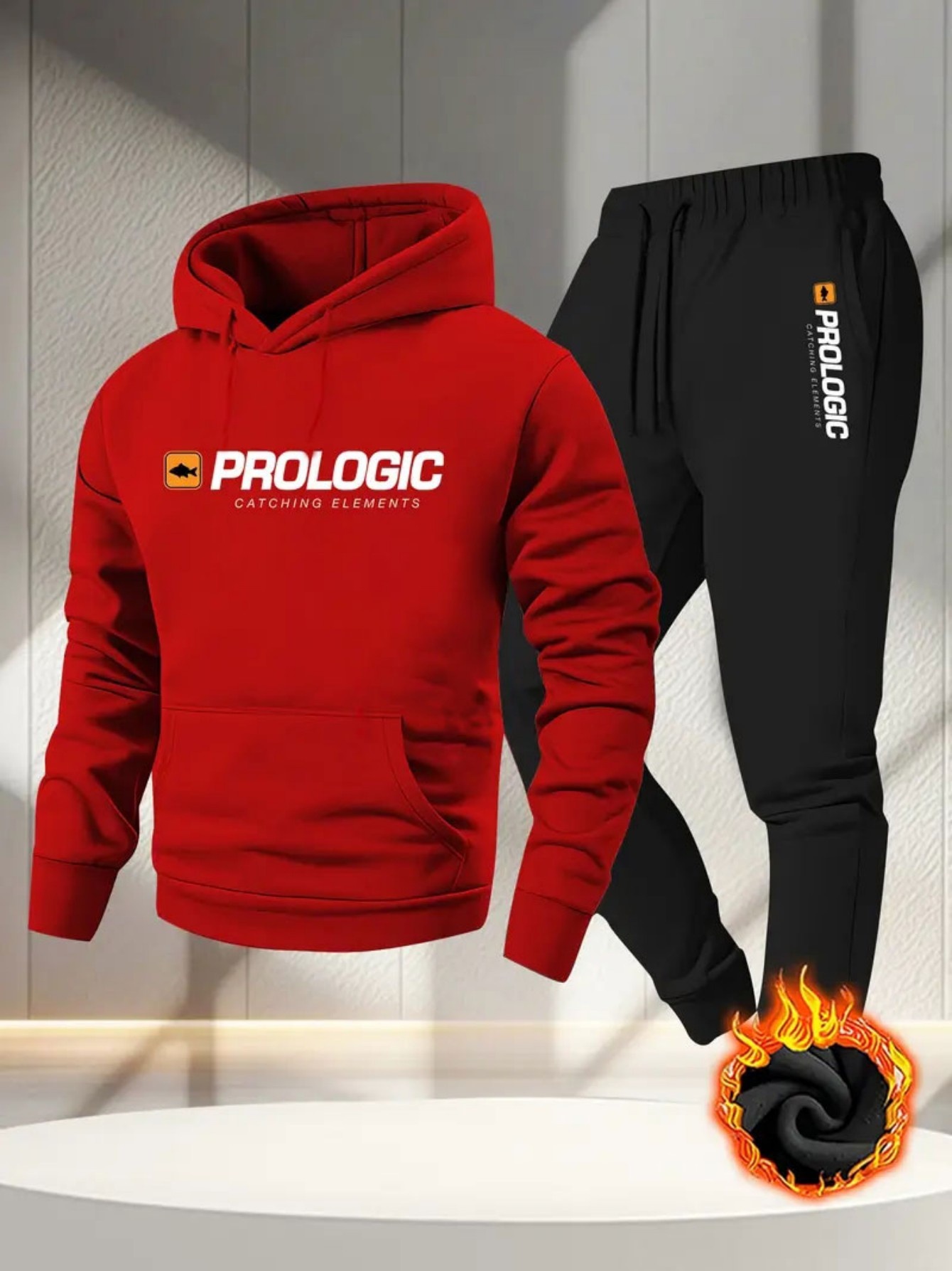 Heren hoodie met print, fleece - Fleece Hoodie Lined recensie en prijs